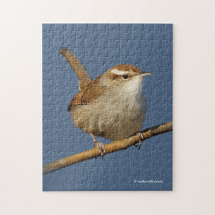 A Curious Bewick's Wren in the Tree Jigsaw Puzzle