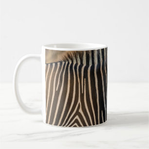 A CURIOUS ZEBRA AT SAMBURU NATIONAL RESERVE COFFEE MUG