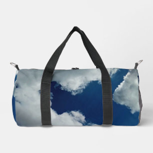 A curve in the cloud duffle bag