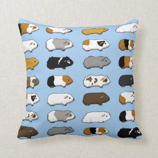 A cushion with guinea pigs