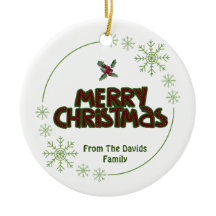 A Customisable Merry Christmas