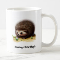 A Cute 3D Painted North American Porcupine