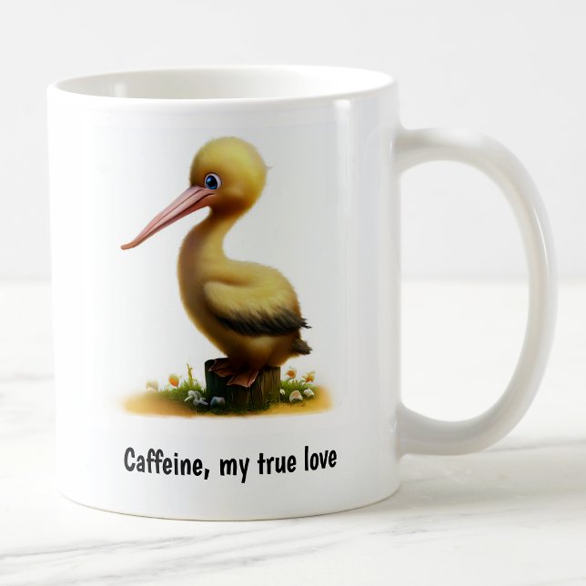 A Cute 3D Painted Pelican Coffee Mug (Creator Uploaded)