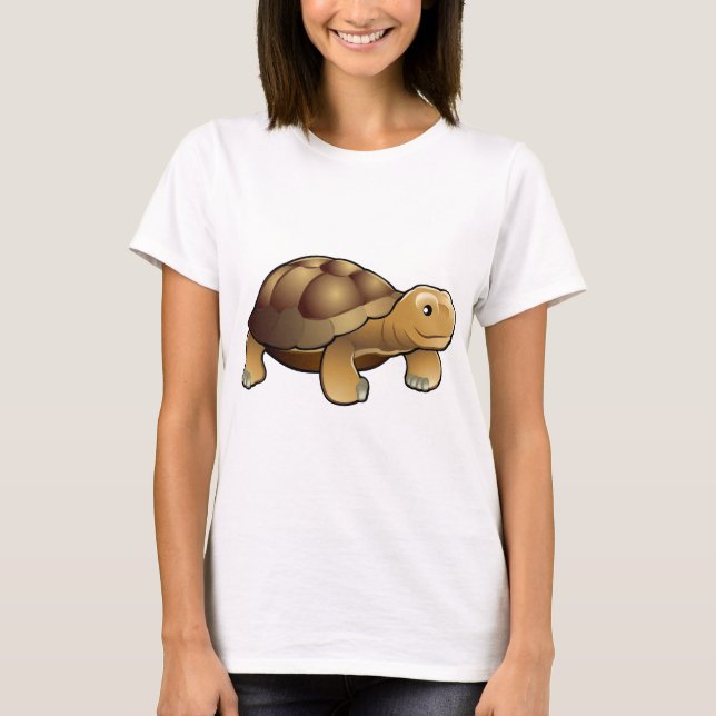 A cute and friendly tortoise T-Shirt (Front)