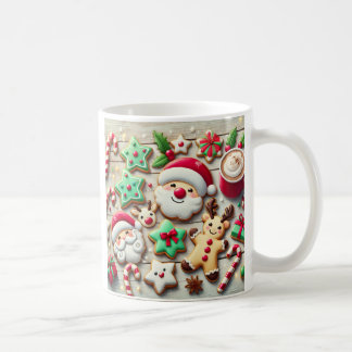 A cute and sweet Christmas cookie mug