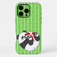 A Cute Baby Panda Playing with a Ball
