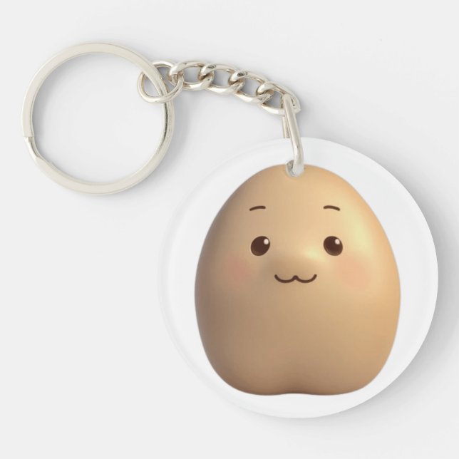 A Cute Baby Potato Key Ring (Front)