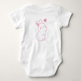 A cute bunny bodysuits