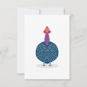 A Cute Chicken Thank You Card