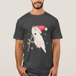 A cute Christmas salmon crested cockatoo T-Shirt