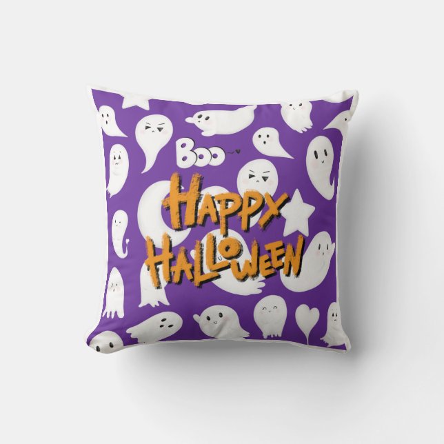 A cute cushion for Halloween.  (Front)