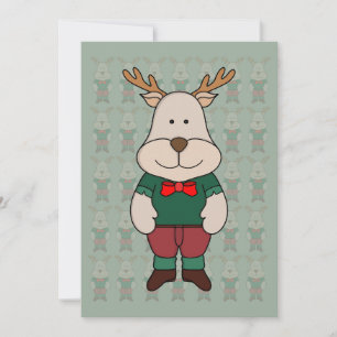 A cute deer invitation