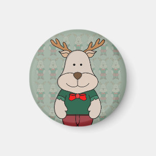 A cute deer magnet