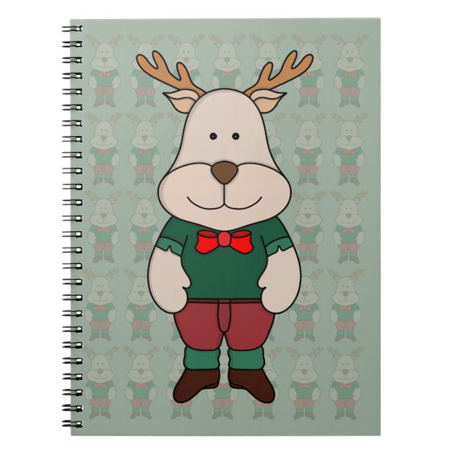 A cute deer  notebook (Front)