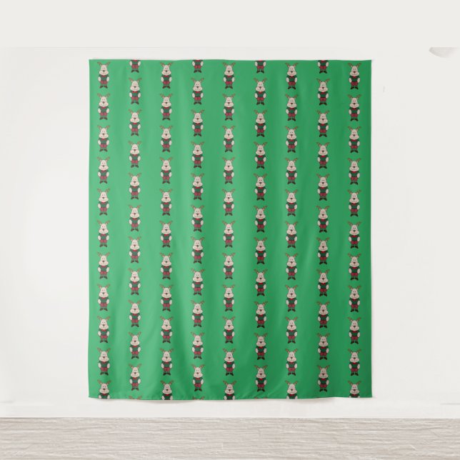 A cute deer tapestry (Front)