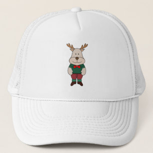 A cute deer trucker hat