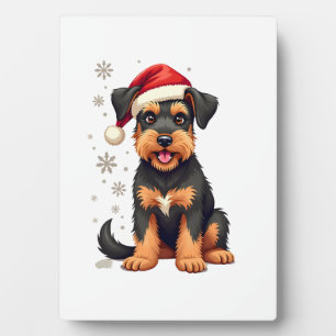 A cute dog Border Collie [RB#10009]  Plaque