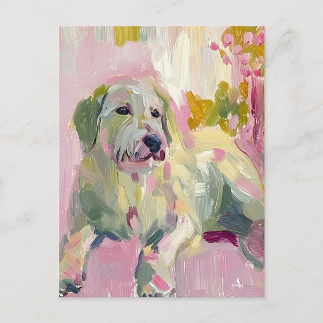 A Cute Dog Postcard (Front)