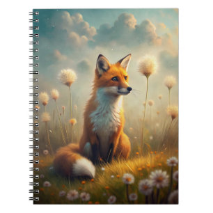 A Cute Forest Red Fox Notebook