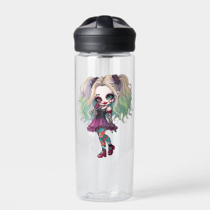 A Cute Girl Halloween Design Collection 13 Water Bottle