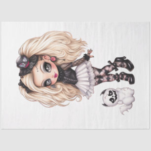 A Cute Girl Halloween Design Collection 1 Tissue Paper