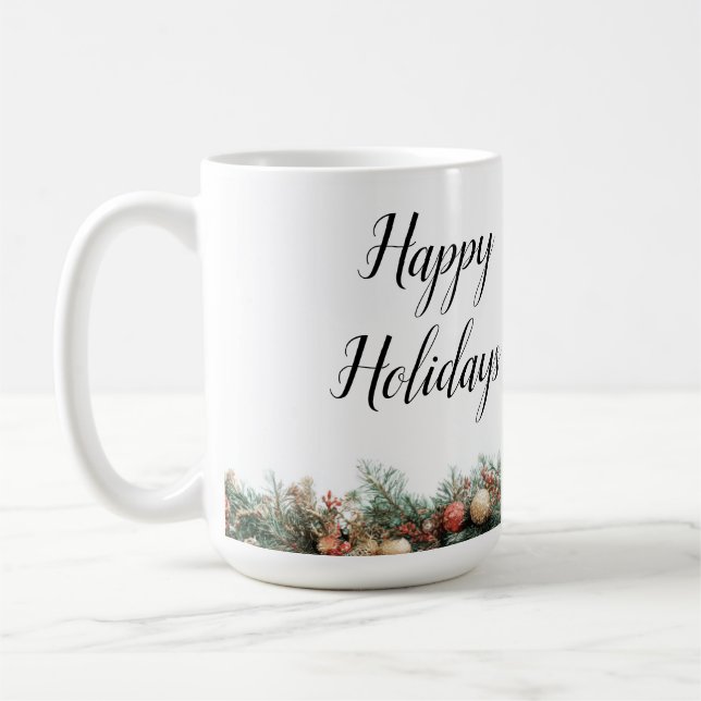 A cute horse, the symbol of Novgorod in 2026 Coffee Mug (Left)