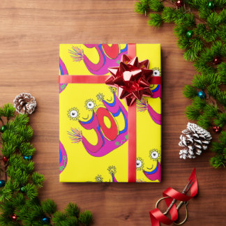 A Cute, Joyful Celebration To Present Your Gift Wrapping Paper