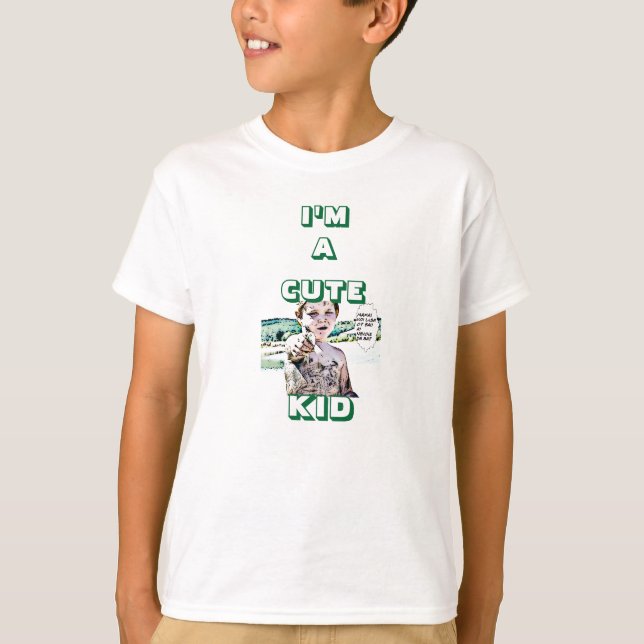 A cute kid t.shirt T-Shirt (Front)