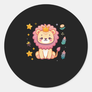 A Cute Lion Sticker 