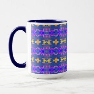 A Cute Little Floral Patterned Coffee Mug