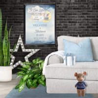 A Cute Little Mouse Is On His Way Boy Baby Shower