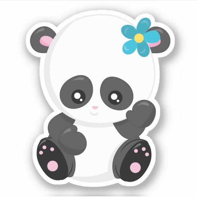 A cute panda (Front)
