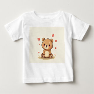 A cute teddy bear T-shirt