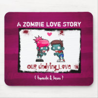 A Cute Zombie Couple : A Zombie Love Story
