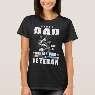 A Dad A Grandpa And A Korean War Veteran Idea Fath T-Shirt