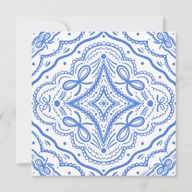 A dainty invitation (Front)