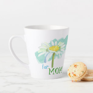A Daisy For Mum Latte Mug