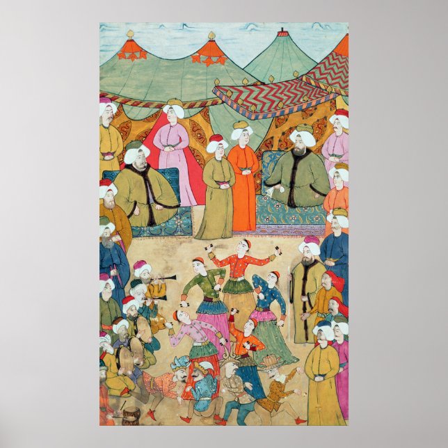 A Dance for the Pleasure of Sultan Ahmet III Poster (Front)