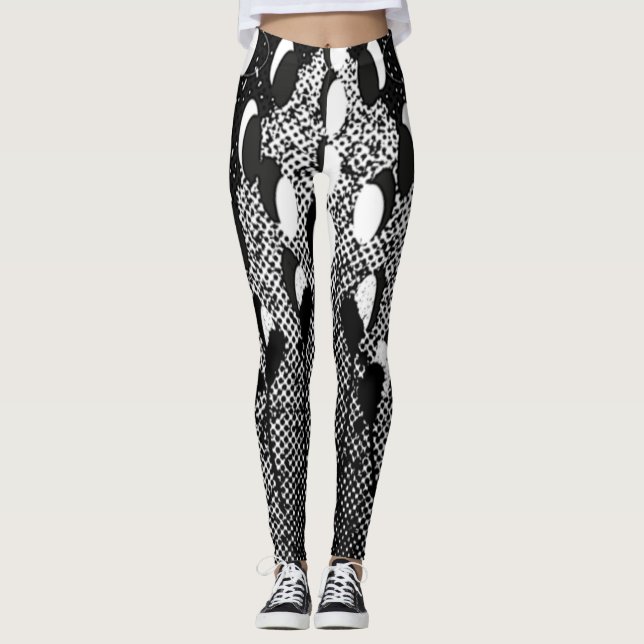 A Dance of Shadows and Light, Yoga Leggings (Front)