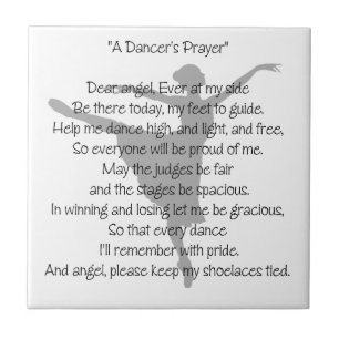 A Dancer's Prayer Tile