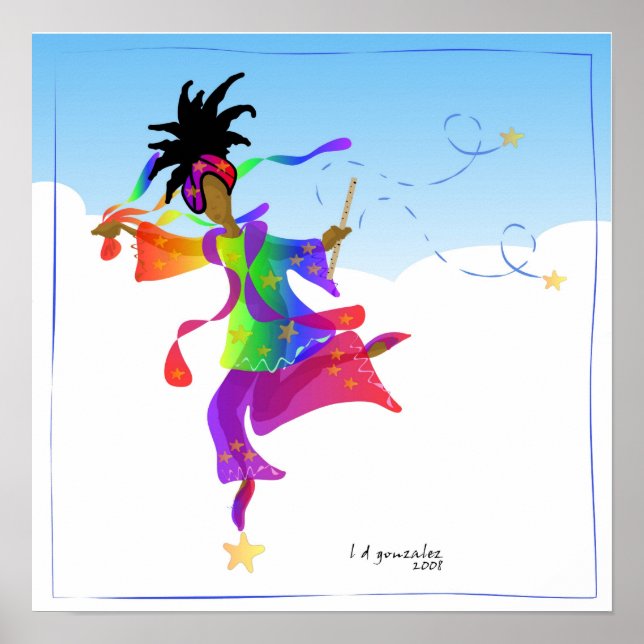 A Dancer's Rite to Spring Poster (Front)