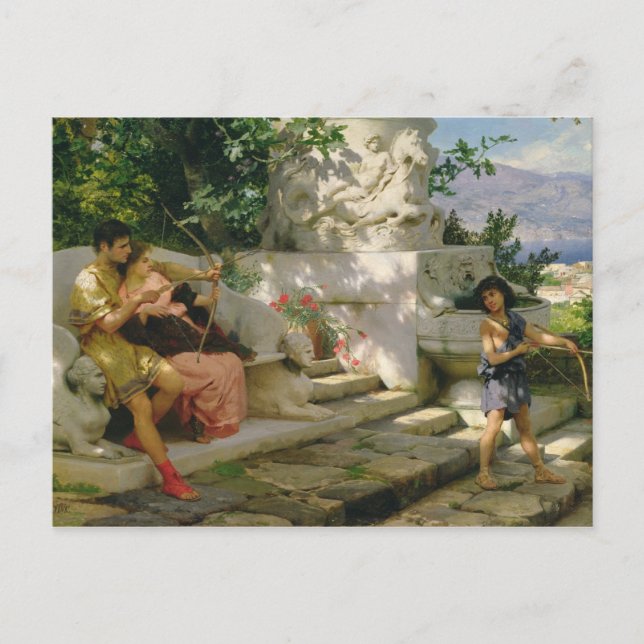 A dangerous lesson postcard (Front)