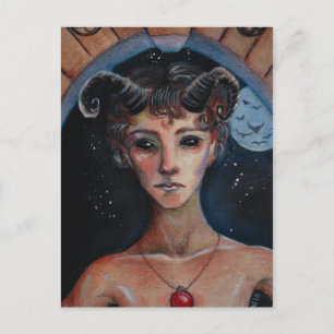 A Dark Undercurrent - the faun KAT Postcard
