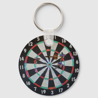 A DARTBOARD KEYCHAIN!!!! KEY RING