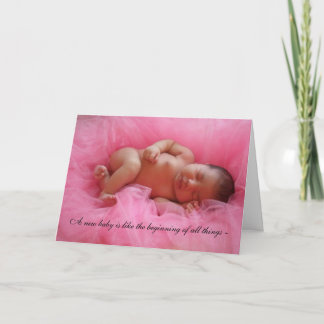 A daughter is... card