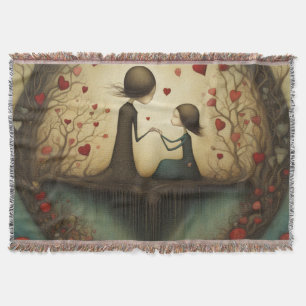 A Daughters Love Throw Blanket