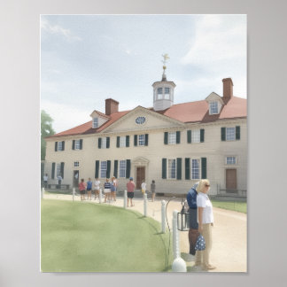 A Day At Mount Vernon Poster