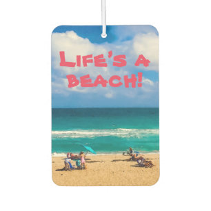 A Day at the Beach Car Air Freshener