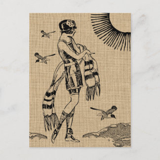 A Day At The Beach Postcard