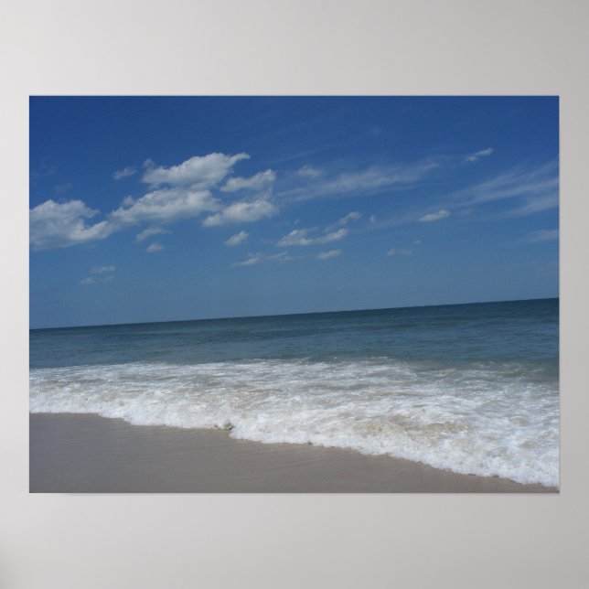 A Day at the Beach Poster (Front)
